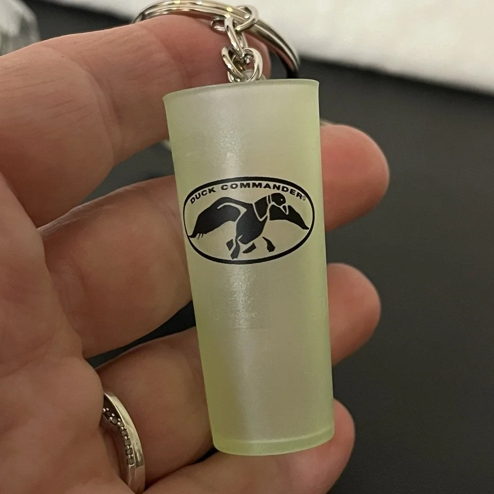 Uncle Si's Tea Cup KEYCHAIN Duck Dynasty Duck Commander Lot of 2 NEW in package